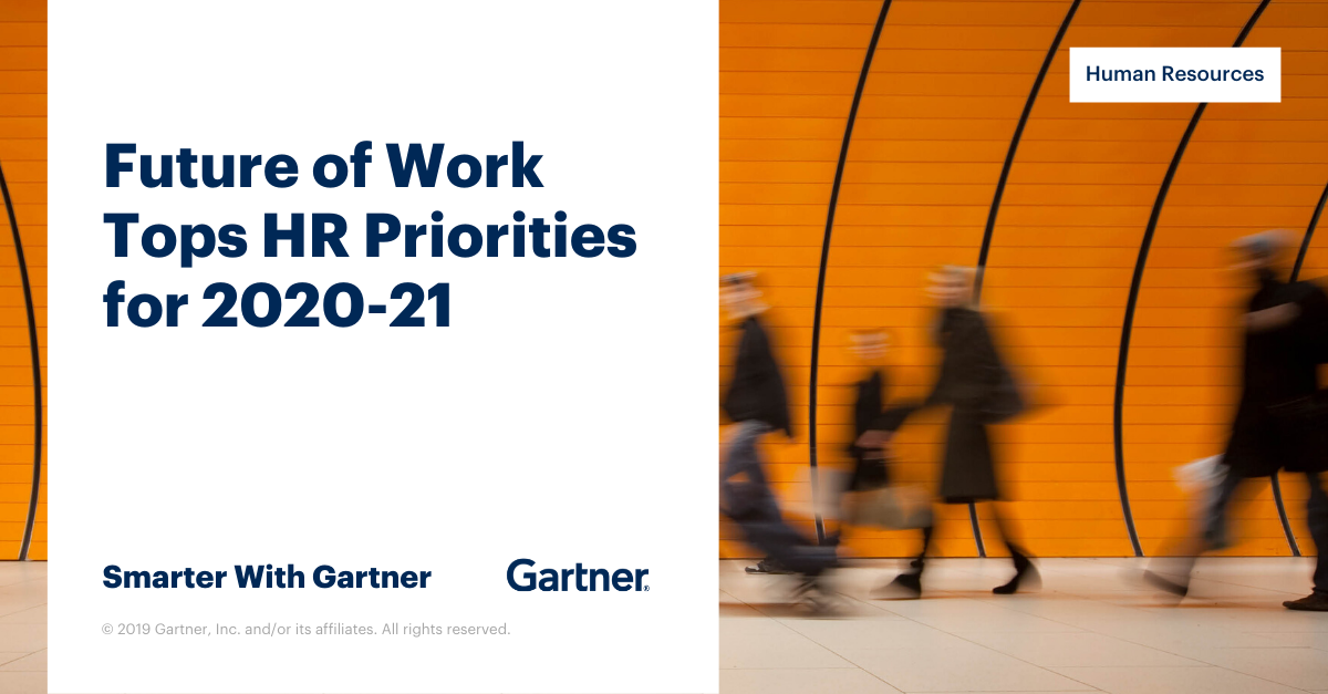 Future Of Work Tops Hr Priorities For 21