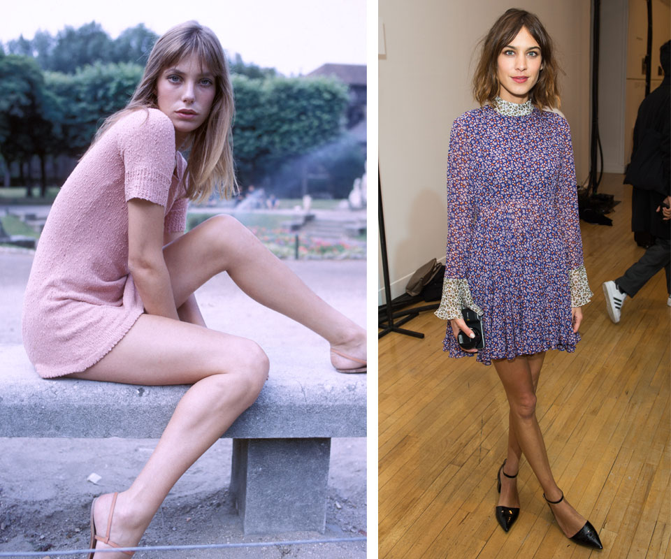 Jane Birkin vs. Alexa Chung: Who Wore It Better?