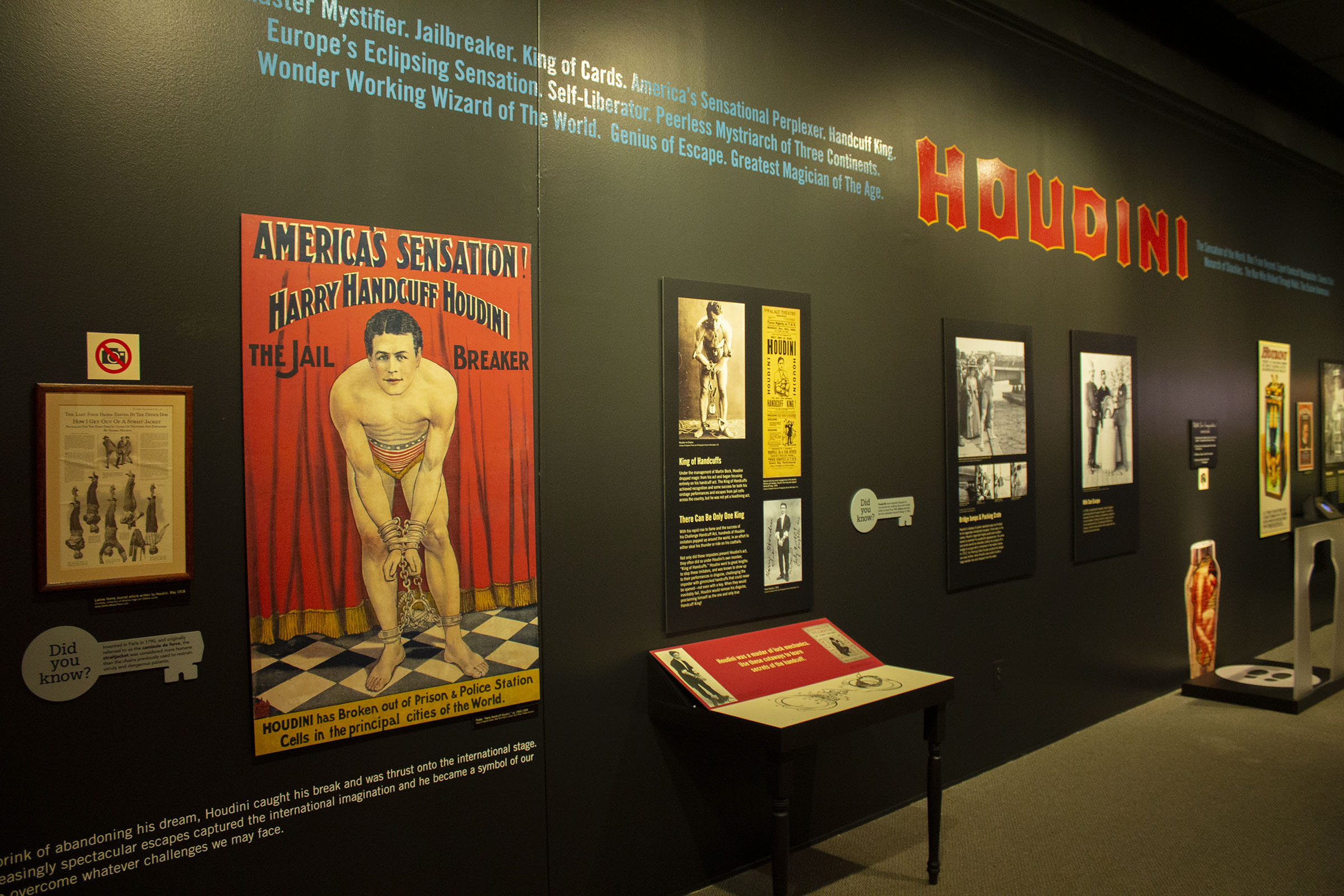 Summer Exhibit: The Life and Legacy of Harry Houdini at William Breman Jewish Heritage Museum in Atlanta